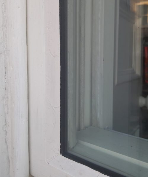 Close up of Slim Double Glazing Window